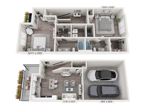 Brownstones At Palisade Park